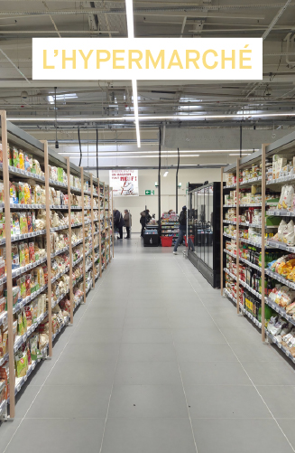 Rénovation de l'hypermarché Aushopping Petite Forêt