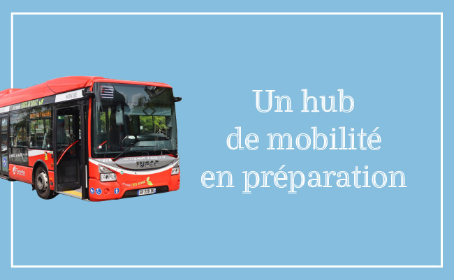 Hub mobilité Aushopping Petite Foret
