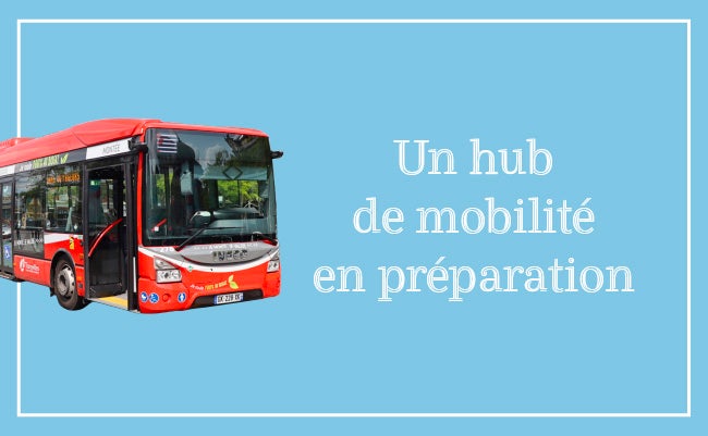 Hub mobilité Aushopping Petite Foret