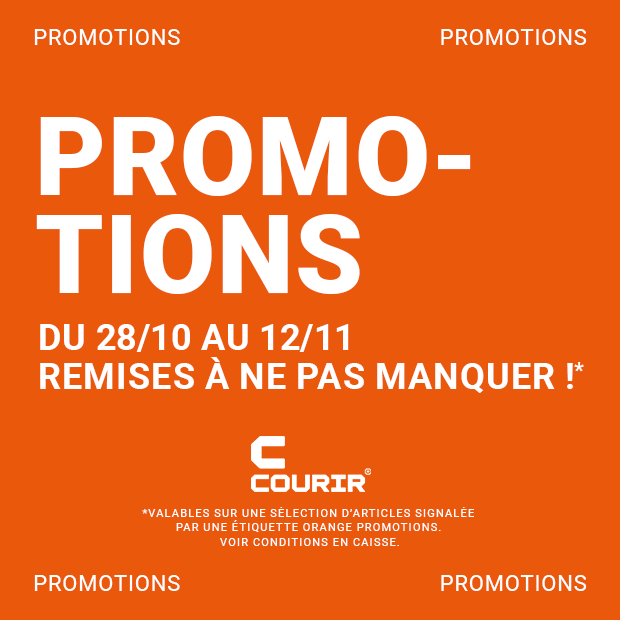 promotions courir