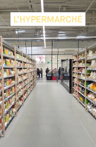 Rénovation de l'hypermarché Aushopping Petite Forêt