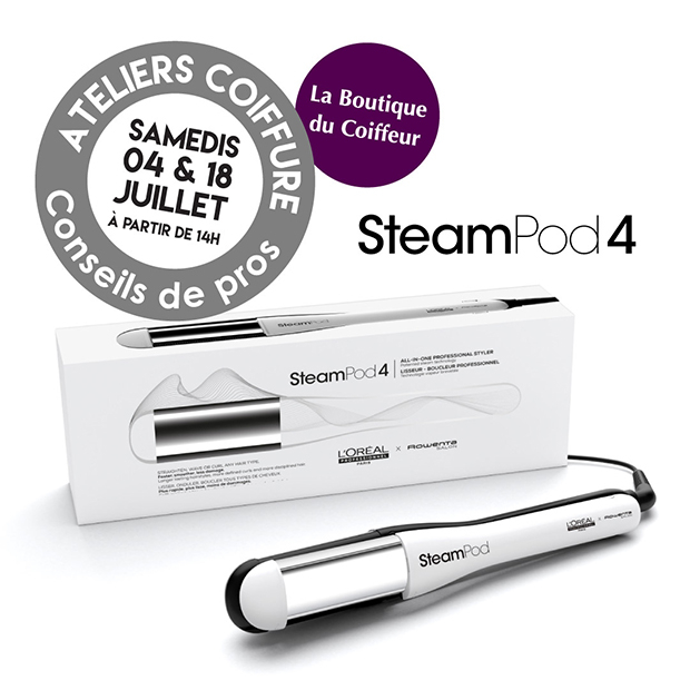 Ateliers Coiffure Steampod 4